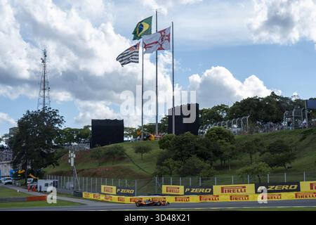 Sao Paulo, Brésil. 08 novembre 2025. SAO PAULO, BRÉSIL - 08 NOVEMBRE : qualifications devant le Grand Prix de F1 du Brésil à l'Autodromo Jose Carlos Pace le 08 novembre 2025 à Sao Paulo, Brésil. (Photo de Richard Callis) crédit : SPP Sport Press photo. /Alamy Live News Banque D'Images