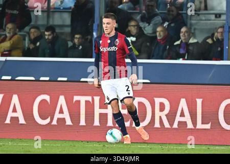Bologne, Italie. 09 novembre 2025. Pendant le match entre le Bologna FC et le SSC Napoli - Serie A Enilive au Stadio Dall'Ara le 09 novembre 2025 à Bologne, Italie. (Photo de Andrea Iommarini/ Alamy) crédit : Andrea Iommarini/Alamy Live News Banque D'Images