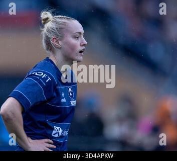 Bristol, Royaume-Uni. 9 novembre 2025. Bristol Bears Women's Millie David, pendant le PWR match at Shaftesbury Park , Bristol Bristol Bears Women v Saracens Women PWR Shaftesbury Park Bristol photo by Martin Edwards/Alamy Live News Sunday9,November,2025Shaftesbury Park,Copyright Martin Edwards tous droits réservés. Image protégée par les lois internationales sur les droits d'auteur crédit : Martin Edwards/Alamy Live News Banque D'Images