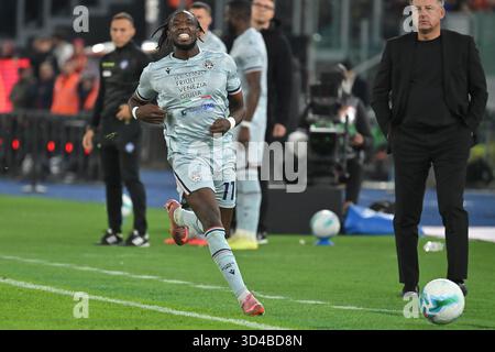 Roma, Latium. 09 novembre 2025. Hassane Kamara d'Udinese lors de la série A Enilive match entre AS Roma contre Udinese au stade olimpico à Rome, Italie, 09 novembre 2025. Crédit : massimo insabato/Alamy Live News Banque D'Images