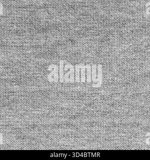Gris naturel coton mélangé mélange de tissu fond texture motif, grand gris détaillé horizontal texturé mélangé textile Swatch Macro gros plan Banque D'Images