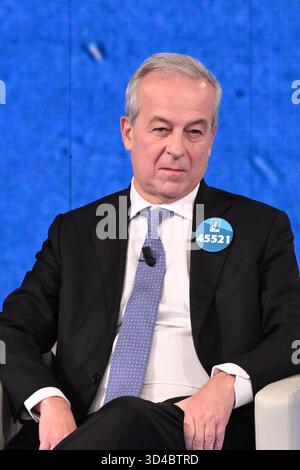 Milan, Italie. 09 novembre 2025. Milan, émission de télévision 'Che Tempo Che Fa' - Nove. Photo : Franco Locatelli crédit : Agence photo indépendante/Alamy Live News Banque D'Images