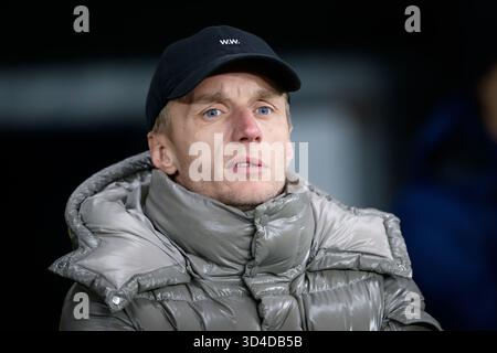 Broendby, Danemark. 09 novembre 2025. Daniel Wass de Broendby vu lors du match de Superliga 3F entre Broendby IF et FC Nordsjaelland au Broendby Stadion à Broendby. Crédit : Gonzales photo/Alamy Live News Banque D'Images