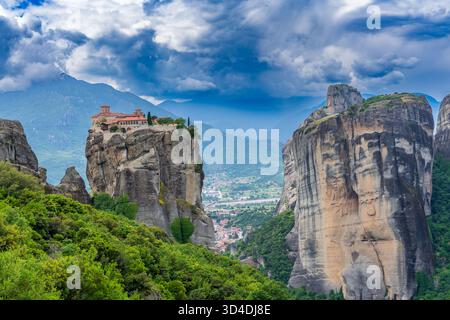Vue du monastère de la Sainte Trinité Banque D'Images