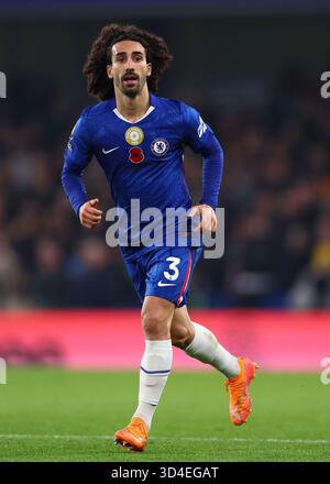 Londres, Royaume-Uni. 8 novembre 2025. Marc Cucurella de Chelsea lors du match de premier League Chelsea vs Wolverhampton Wanderers à Stamford Bridge, Londres. Le crédit photo devrait se lire : Paul Terry/Sportimage crédit : Sportimage Ltd/Alamy Live News Banque D'Images