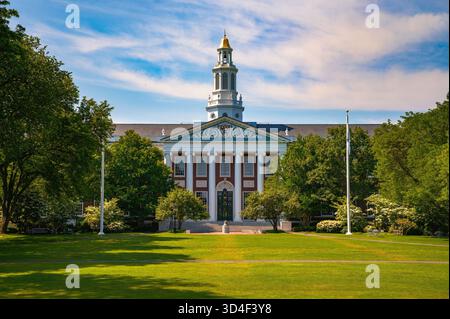 Baker Library à Harvard Business School à Boston, Massachusetts, États-Unis Banque D'Images