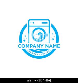 lave-linge 24 heures sur 24 Illustration de Vecteur