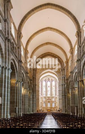 Cathédrale Saint Lazare d'Autun, Autun, France Banque D'Images