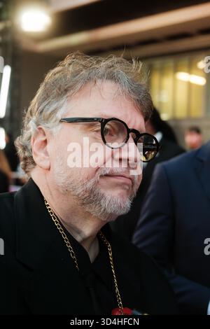 Guillermo del Toro accueille les fans au BFI London film Festival 2025 avant-première de « Frankenstein » Banque D'Images