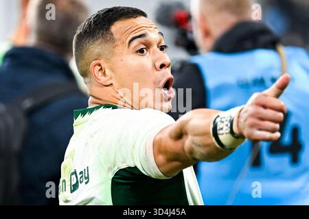 Paris, France. 08 novembre 2025. Cheslin Kolbe lors de l'Autumn Nations Series XV Rugby union match France VS Afrique du Sud (Springboks) le 8 novembre 2025 au stade de France à Saint-Denis près de Paris, France crédit : Victor Joly/Alamy Live News Banque D'Images