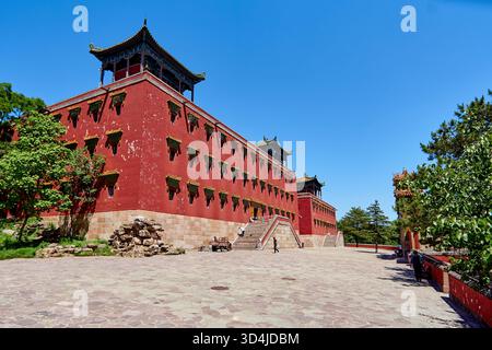 Temple Xumi Fushou de style tibétain à Chengde, Chine Banque D'Images
