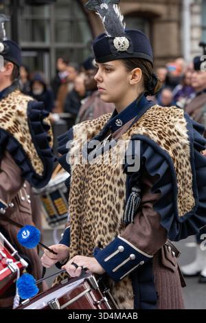Londres, Royaume-Uni. 11 novembre 2025. Jour de l'armistice le service annuel de mémoire de la Western Front Association au cénotaphe de Londres crédit : Ian Davidson/Alamy Live News Banque D'Images