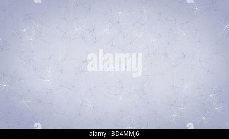 Neurones communiquant par signaux électriques et neurotransmetteurs a.k.a déclenchement neuronal. Cellules nerveuses du cerveau humain Banque D'Images