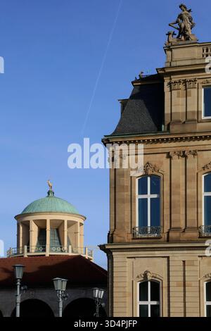 Neues Schloss, Kunstgebäude, Stuttgart, Baden-Württemberg, Deutschland *** Nouveau Palais, Art Building, Stuttgart, Baden Württemberg, Allemagne Banque D'Images