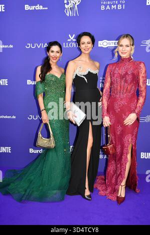 Jeannette Graf, Natalia Yegorova und Iryna Thater beim hommage à Bambi 2025 im The Charles Hotel. München, 11.11.2025 *** Jeannette Graf, Natalia Yegorova et Iryna Thater à l'hommage à Bambi 2025 au Charles Hotel Munich, 11 11 2025 Foto:xB.xInsingerx/xFuturexImagex Tribute 5180 Banque D'Images