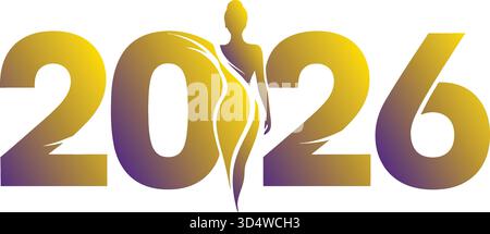 2026 Illustration de Vecteur