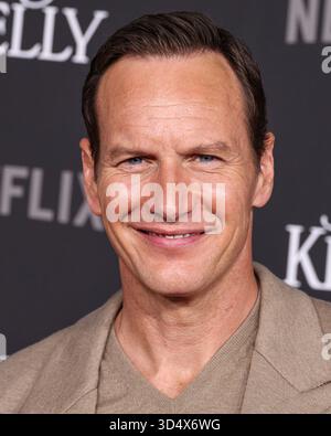 Hollywood, États-Unis. 11 novembre 2025. HOLLYWOOD, LOS ANGELES, CALIFORNIE, États-Unis - 11 NOVEMBRE : L'acteur américain Patrick Wilson arrive à la première à Los Angeles de 'Jay Kelly' de Netflix qui a eu lieu au Théâtre égyptien Hollywood le 11 novembre 2025 à Hollywood, Los Angeles, Californie, États-Unis. (Photo de Xavier Collin/image Press Agency) crédit : image Press Agency/Alamy Live News Banque D'Images