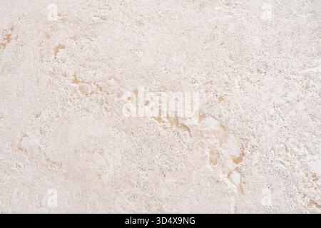 Calcaire Beige similaire au marbre naturel surface pour salle de bains ou cuisine du comptoir. Texture haute résolution et le motif. Banque D'Images