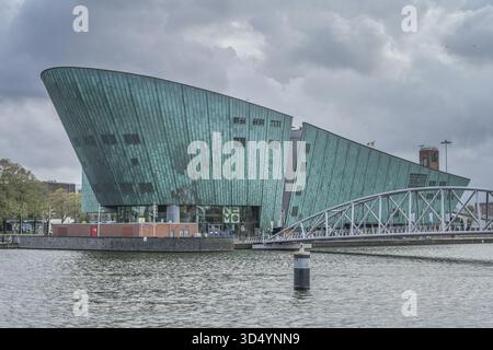 NEMO Science Museum, Oosterdok, Amsterdam, pays-Bas Banque D'Images