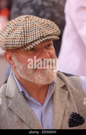 Philippe Etchebest, chef et présentateur de télévision, à la Foire du livre de Brive, France. Banque D'Images