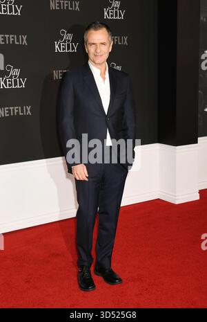 LOS ANGELES, CALIFORNIE - 11 NOVEMBRE : David Heyman à la première de Jay Kelly de Netflix à Los Angeles au Théâtre égyptien d'Hollywood en novembre Banque D'Images
