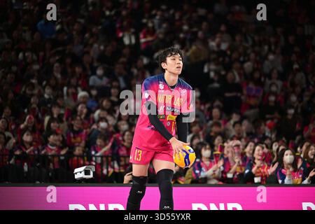 TOYOTA ARENA TOKYO, Tokyo, Japon. 13 novembre 2025. Issei Otake (), 13 NOVEMBRE 2025 - volleyball : 2025-26 HOMMES DE LIGUE SV entre Tokyo Great Bears - Wolfdogs Nagoya à la TOYOTA ARENA TOKYO, Tokyo, Japon. Crédit : AFLO SPORT/Alamy Live News Banque D'Images