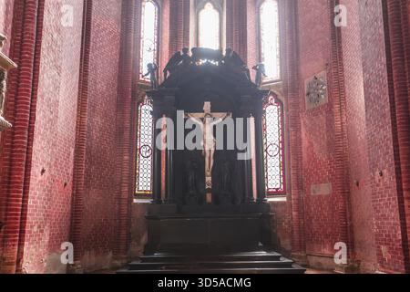 VENISE, ITALIE, 25 AVRIL 2018 : intérieurs et détails architecturaux de l'église San Giovanni e Paoli, 25 avril 2018, à Venise, italie Banque D'Images