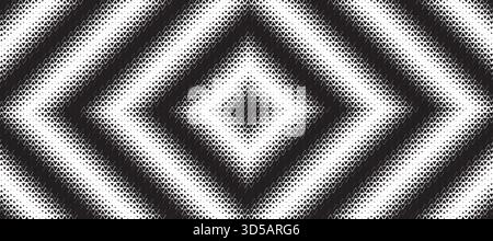 Fond de motif demi-ton de diamant de triangle. Toile de fond géométrique abstraite avec effet mosaïque tendance. Fondu dynamique. Illustration de Vecteur