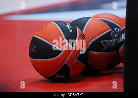 Euroleague basket lors de EA7 Emporio Armani Milano vs Olympiakos Pireus, match de basket Euroleague à Assago (mi), Italie, 14 novembre 2025 Banque D'Images