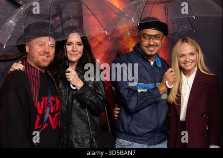 Londres, Royaume-Uni. 13 novembre 2025. Keith Lemon, Jill carter, Jade Jones et Emma Bunton assistent à une projection spéciale de Stranger Things S5 à Odeon luxe Leicester Square. Cristina Massei/Alamy Live News Banque D'Images