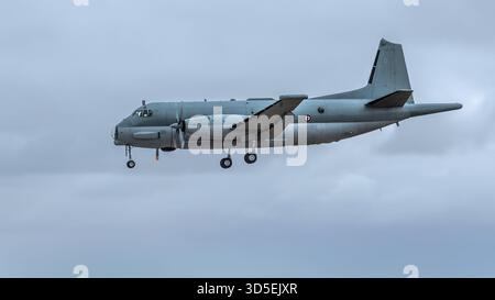 Marine française - Breguet Atlantic 2, arrivée à la RAF Fairford pour le Royal International Air Tattoo 2025. Banque D'Images