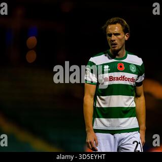 Match de la Harvey Greenslade Enterprise National League de Yeovil Town entre Yeovil Town et Southend United au stade Huish Park, Yeovil photo de Martin Edwards/Alamy Live News 07880 707878 Banque D'Images