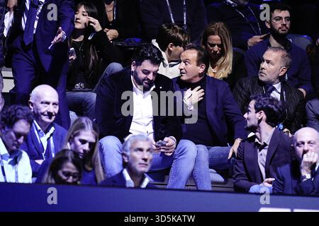 Torino, Italie. 16 novembre 2025. Antonino Cannavacciuolo lors de la finale de tennis en simple de l'ATP World Tour finals à l'Inalpi Arena de Turin, Italie - dimanche 16 novembre 2025. Sport - Tennis (photo de Marco Alpozzi/Lapresse) crédit : LaPresse/Alamy Live News Banque D'Images