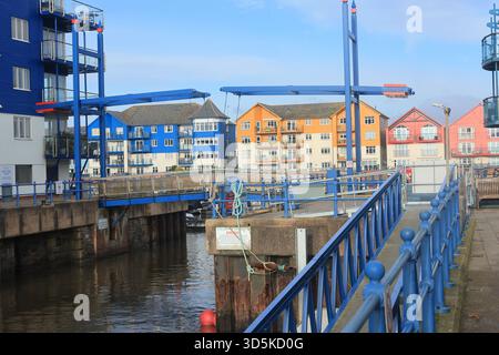 Exmouth marina, East Devon, Angleterre, Royaume-Uni Banque D'Images
