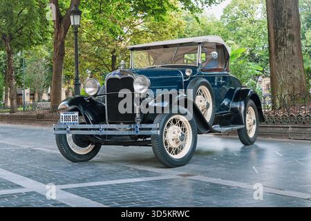 San Sebastian, Espagne-20 septembre 2025 : Ford modèle A Roadster 1930 Banque D'Images