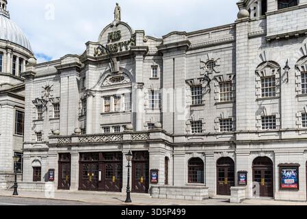 Aberdeen, Écosse, Royaume-Uni - 7 juillet 2024 : His Majesty's Theatre est situé à Aberdeen, Écosse, Royaume-Uni. Banque D'Images