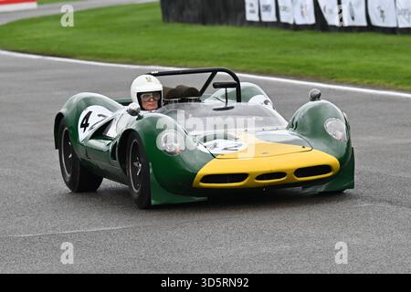 Lotus-Ford 30, Jim Clark Celebration, un défilé de voitures qui a figuré dans sa carrière de pilote automobile, le 60e anniversaire de son remarquable 196 Banque D'Images