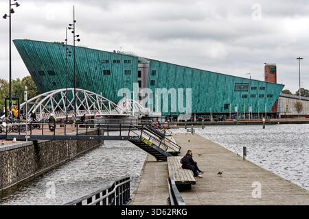 NEMO Science Museum, pays-Bas, Amsterdam Banque D'Images