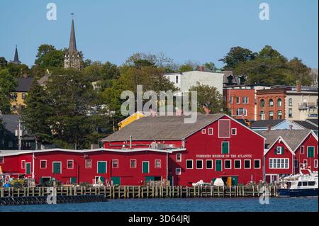 Musée des pêches de l'Atlantique, Lunenburg, front de mer de la Nouvelle-Écosse, Canada Banque D'Images