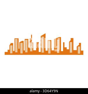 Ville Skyline Illustration de Vecteur