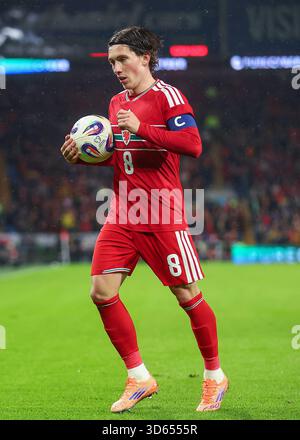 Cardiff, Royaume-Uni. 18 novembre 2025. Harry Wilson du pays de Galles lors du match de qualification du Championnat d'Europe de l'UEFA pays de Galles vs Macédoine du Nord au Cardiff City Stadium, Cardiff. Le crédit photo devrait se lire comme suit : Gareth Evans/Sportimage crédit : Sportimage Ltd/Alamy Live News Banque D'Images