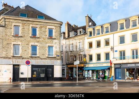 Rue à Cherbourg-en-Cotentin, France, 2025 Banque D'Images