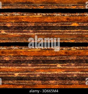 Texture photo 4K sans couture de la surface de planches de bois de chêne usée. Banque D'Images