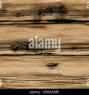 Texture de photo 4K sans couture de la surface de matériau de dalle de bois de chêne moisi usée. Banque D'Images