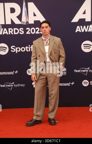 Sydney, Australie. 19 novembre 2025. tbc arrive sur le tapis rouge pour les ARIA Awards 2025 au Hordern Pavilion, Moore Park. Crédit : Richard Milnes/Alamy Live News Banque D'Images
