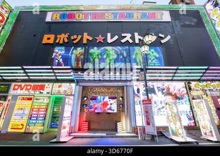 Restaurant Robot dans Kabukicho, Shinjuku, Tokyo, Japon Banque D'Images