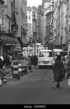 1975, Paris, Rive droite. Banque D'Images