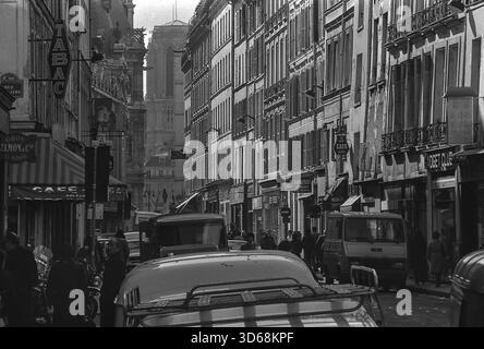 1975, Paris, Rive droite. Banque D'Images