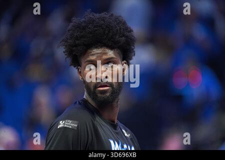 Orlando, Floride, États-Unis, 18 novembre 2025, Jonathan Isaac, joueur Orlando Magic, #1 au Kia Center. (Crédit photo : Marty Jean-Louis/Alamy Live News Banque D'Images
