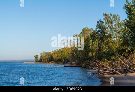 The Shoreline à presque Isle, Erie, PA Banque D'Images